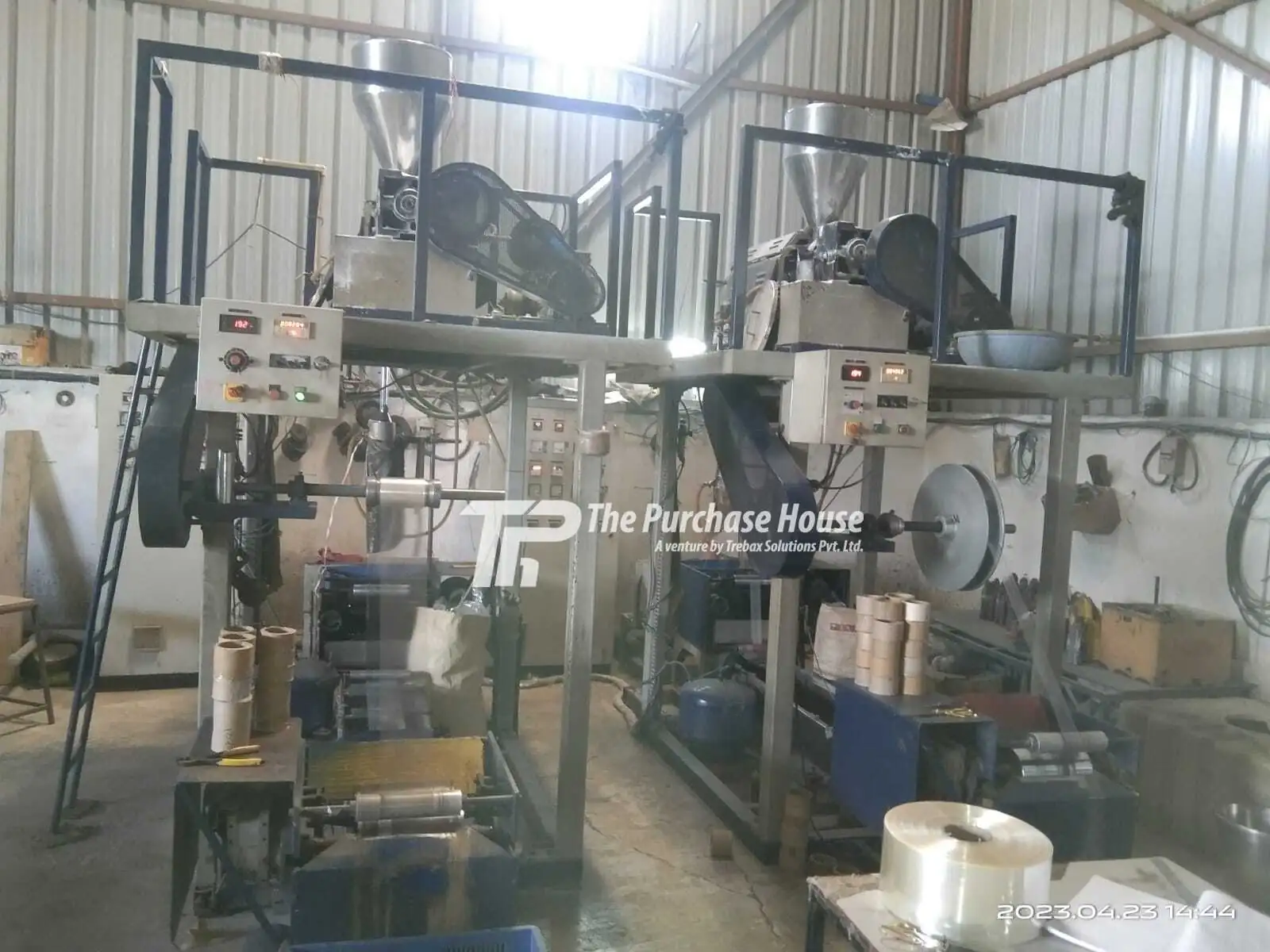 PVC HEAT SHRINK FILM MAKING SETUP