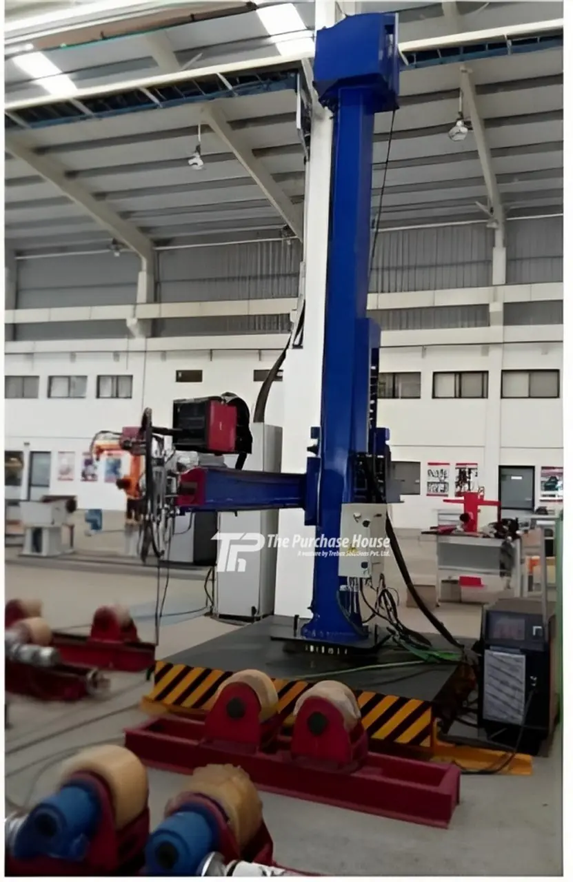 Industrial Column and Boom Welding Station