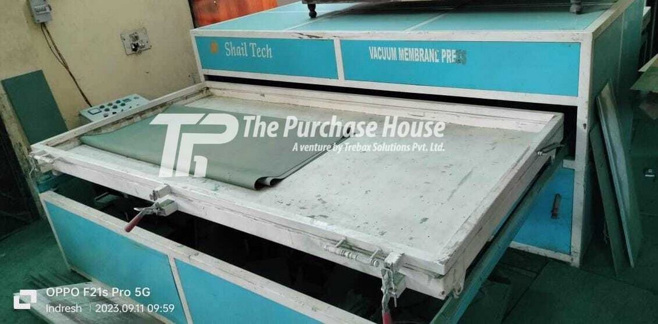 DOUBLE BED VACUUM MEMBRANE PRESS MACHINE