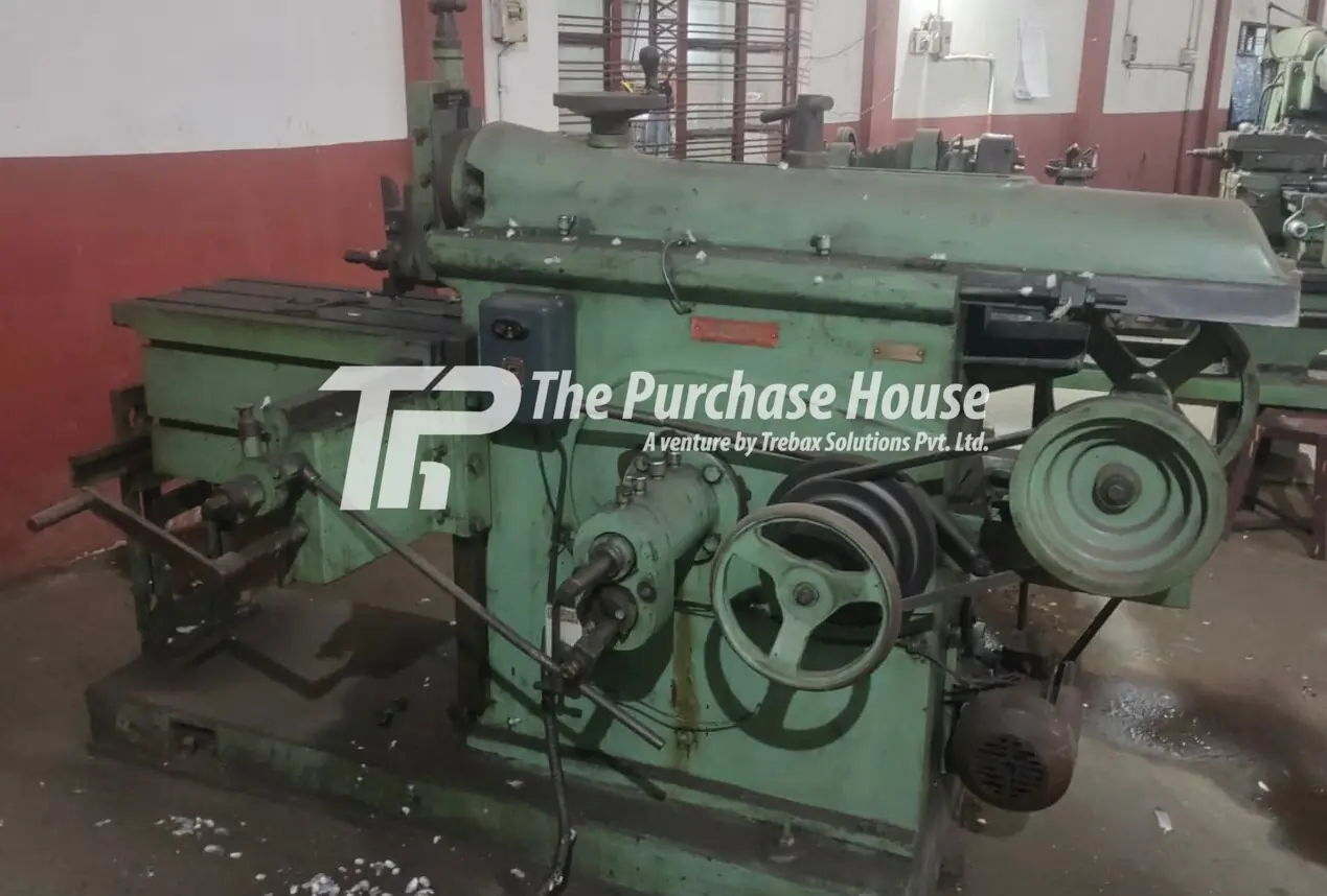 Shaper Machine | Precision Metal Shaping and Slot Cutting Tool