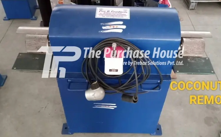 Coconut Testa Removing Machine for Easy Peeling