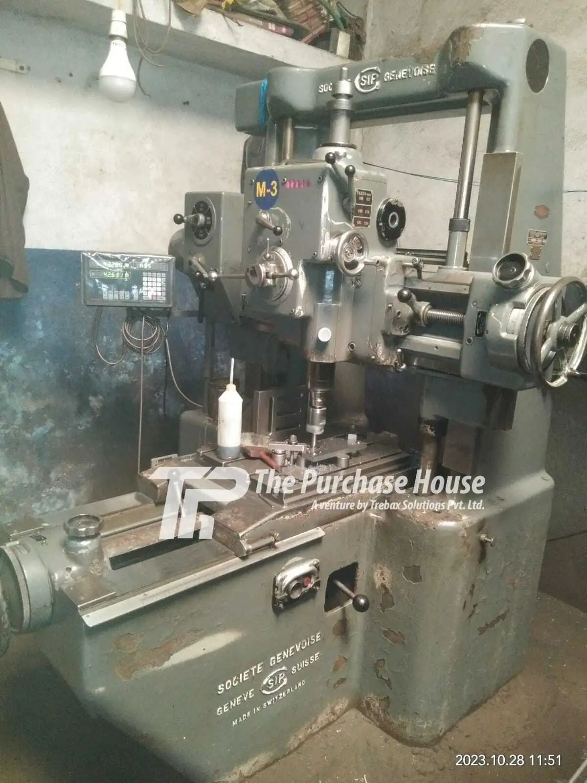 DRO Jig Boring Machine for Precision Tool Room Work