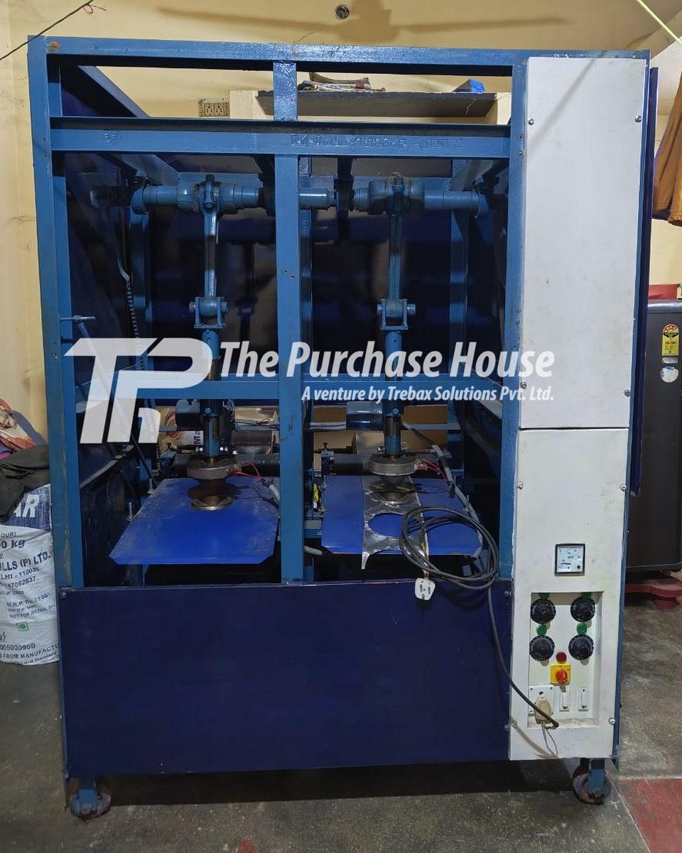 FULLY AUTOMATIC DOUBLE DIE PAPER PLATE MACHINE