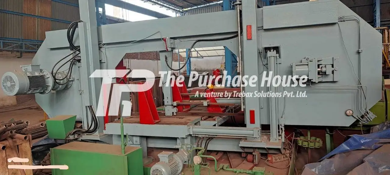 Bandsaw Machine for cutting metal bars and pipes