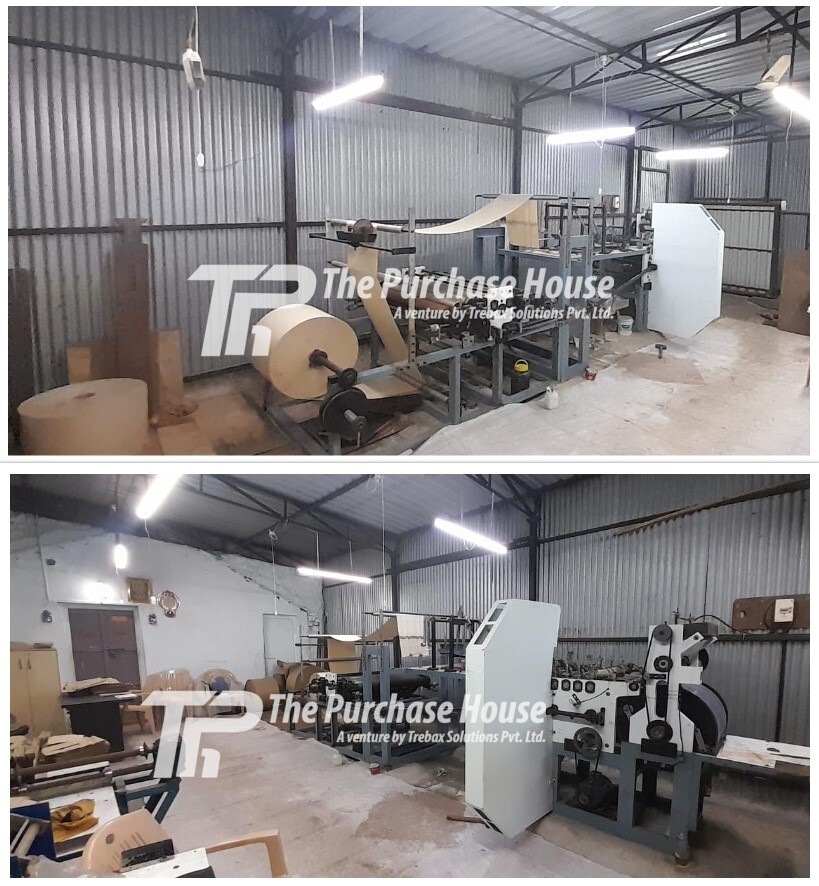 PAPER BAG MANUFACTURING SETUP