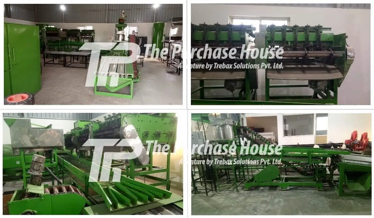 Cashew nut processing plant setup