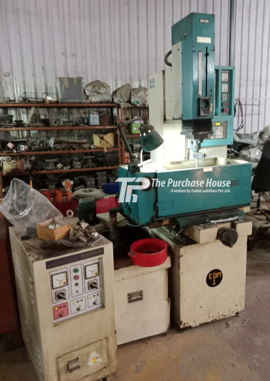 RETROFITTED ELECTRICAL DISCHARGE MACHINE (RETROFITTED EDM MACHINE)