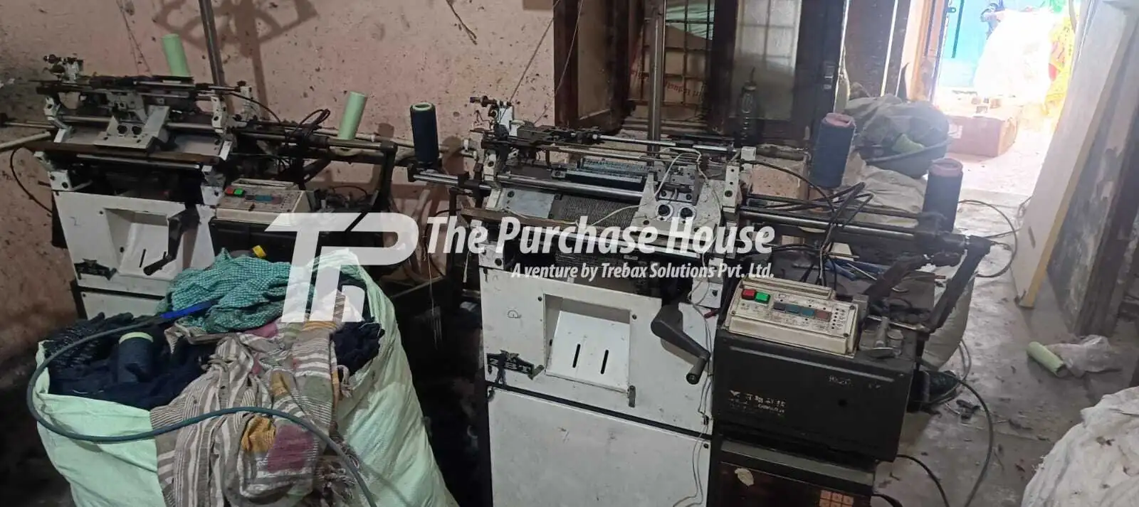 Industrial knitting handgloves manufacturing plant setup