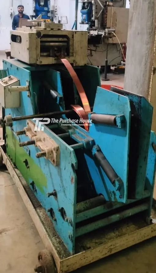 Compact Decoiler Cum Straightener Machine | Coil Handling System