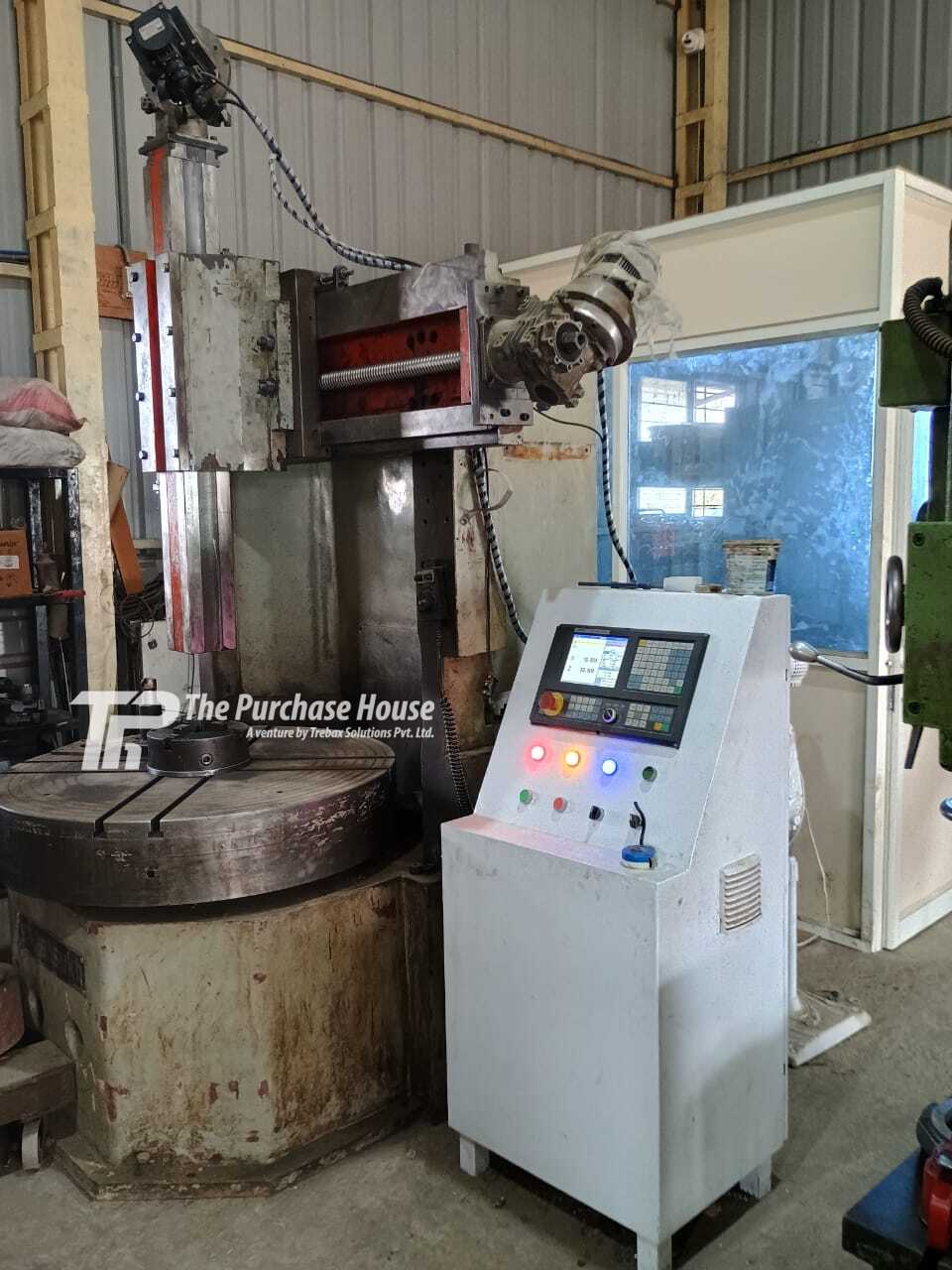RETROFITTED CNC VERTICAL TURNING LATHE (VTL)