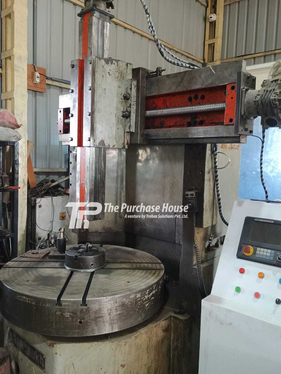 RETROFITTED CNC VERTICAL TURNING LATHE (VTL)
