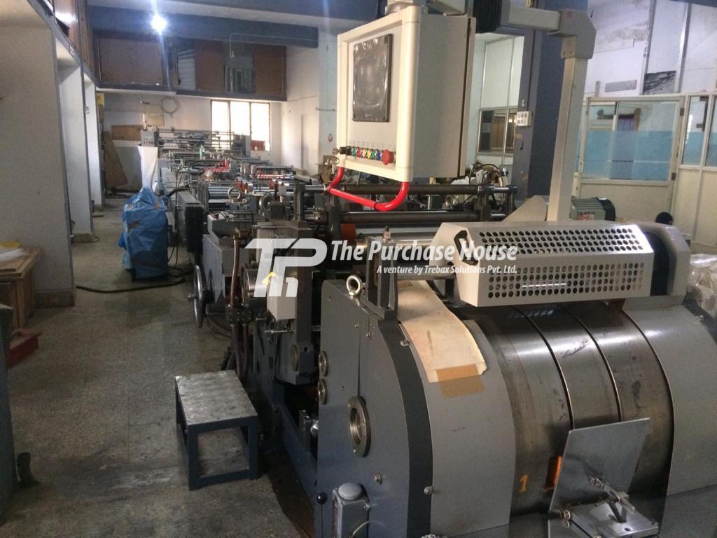 FULLY AUTOMATIC PAPER BAG MAKING MACHINE