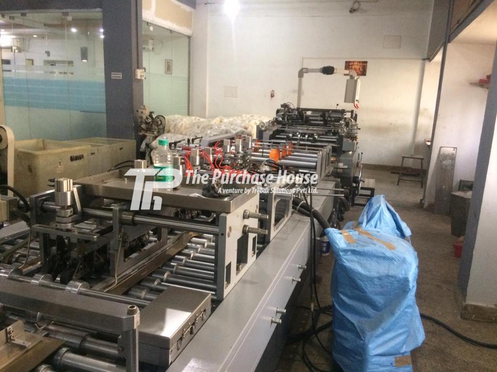 FULLY AUTOMATIC PAPER BAG MAKING MACHINE