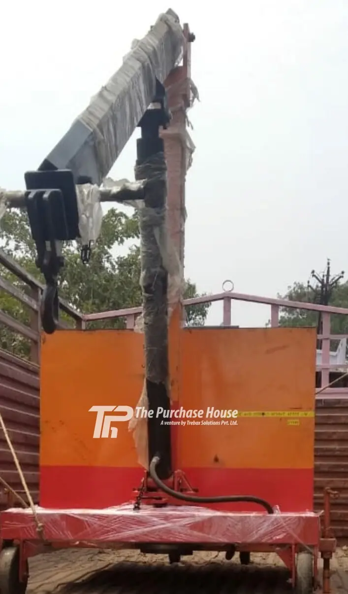 ARM Moving Lifting Floor Crane | Portable Material Handling