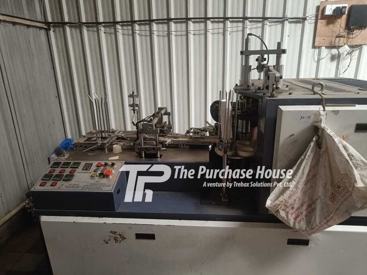 PAPER GLASS MAKING MACHINE