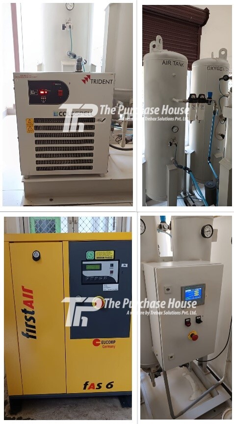 ON SITE OXYGEN GENERATOR SETUP