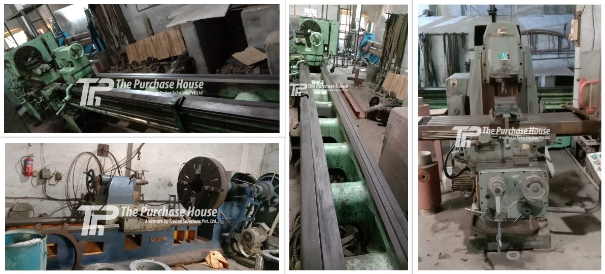 MILLING MACHINE, LATHE MACHINE AND ALL GEARED LATHE MACHINE SETUP
