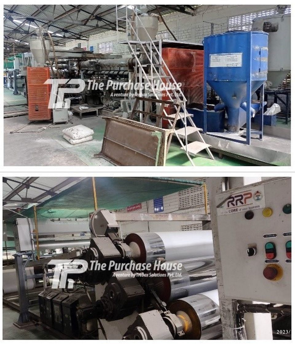 SHEET EXTRUSION SETUP