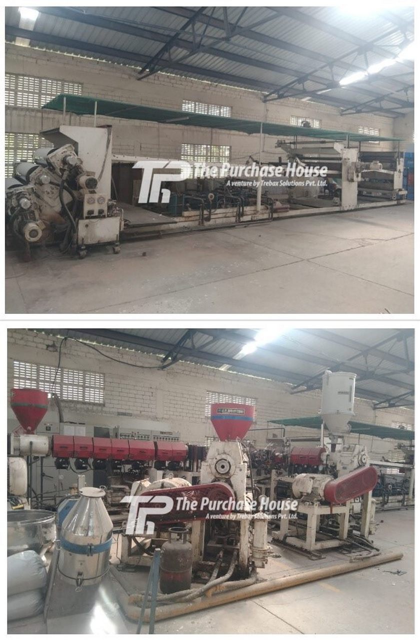 SHEET EXTRUSION SETUP