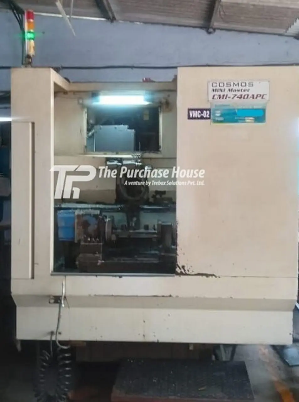 VERTICAL MACHINING CENTER WITH AUTOMATIC PALLET CHANGER (VMC)