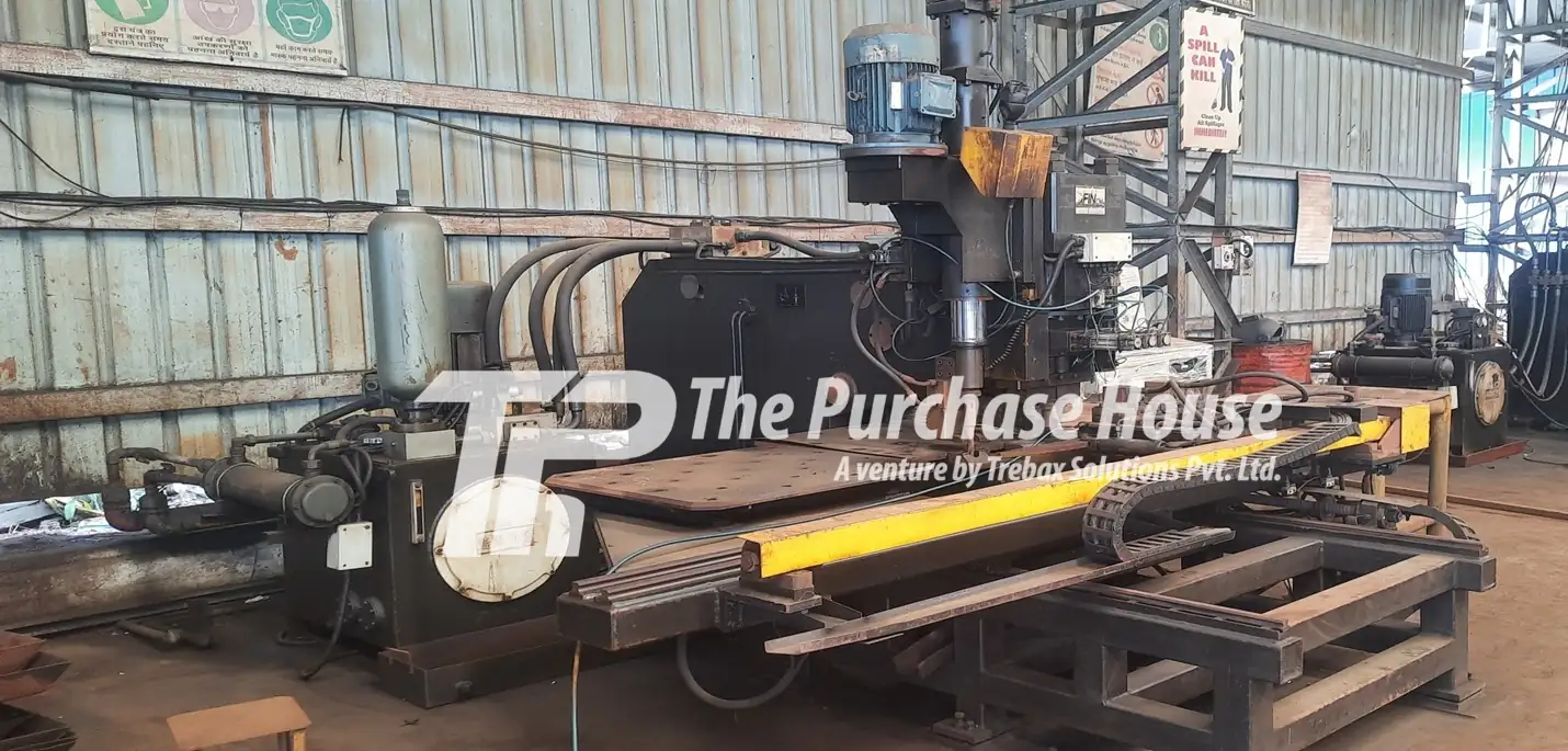 CNC PLATE PUNCHING AND DRILL MACHINE