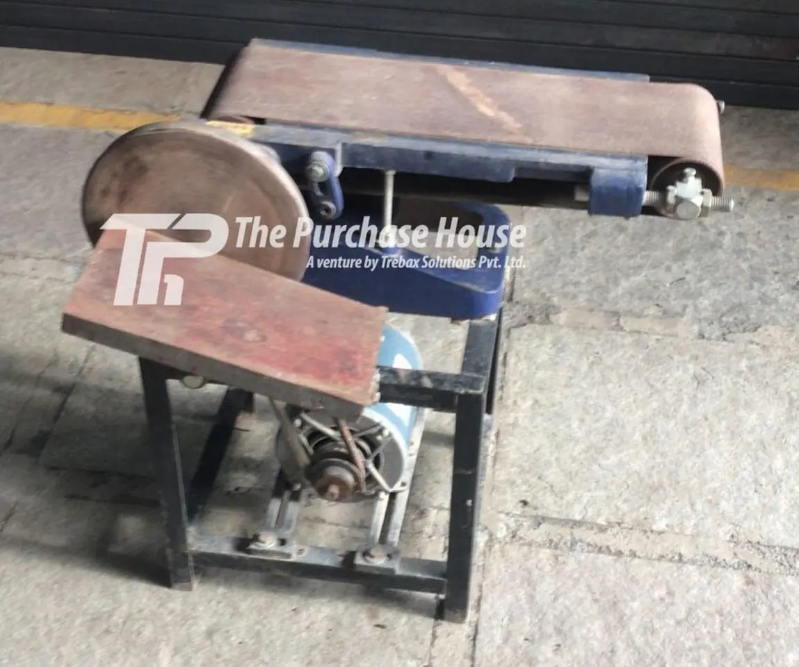 Belt and Disc Sander Machine | Industrial Surface Finishing Tool