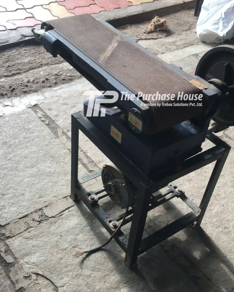 Belt and Disc Sander Machine | Industrial Surface Finishing Tool