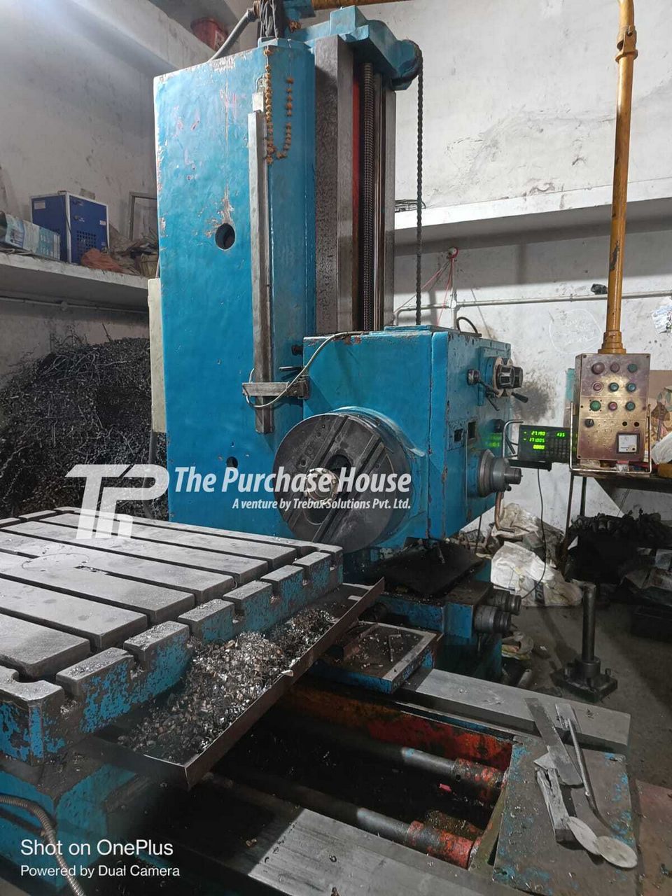 DRO HORIZONTAL BORING MACHINE