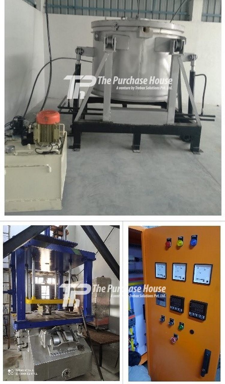 ALUMINUM ALLOY LOW PRESSURE DIE CASTING SETUP (LPDC)