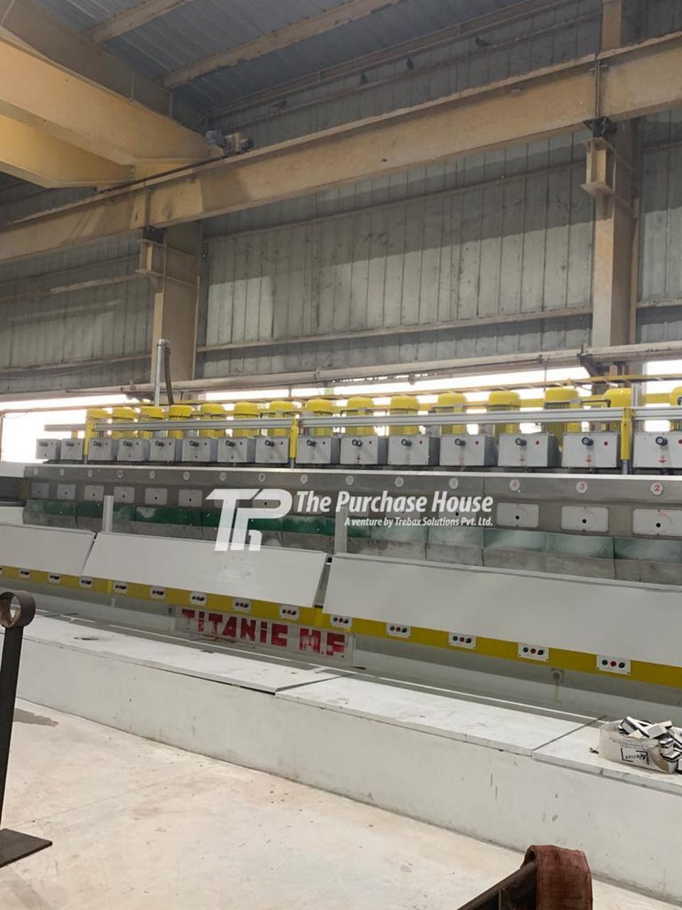 POLISHING LINE FOR GRANITE AND MARBLE