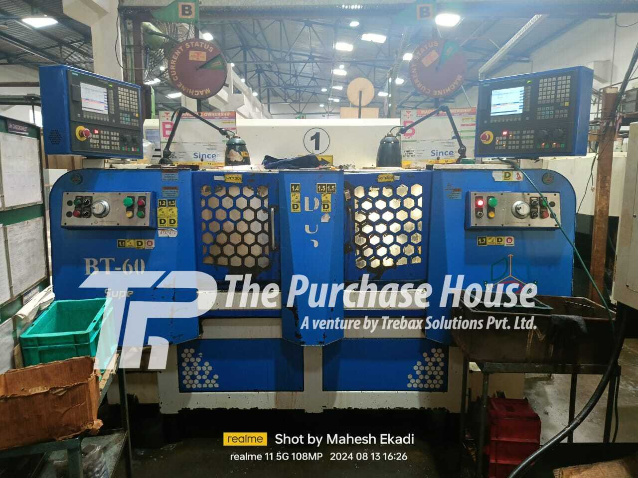 TWIN SPINDLE CNC TURNING MACHINE