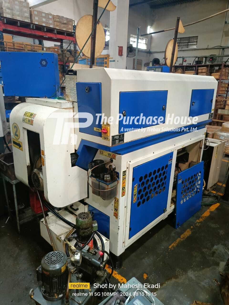 TWIN SPINDLE CNC TURNING MACHINE