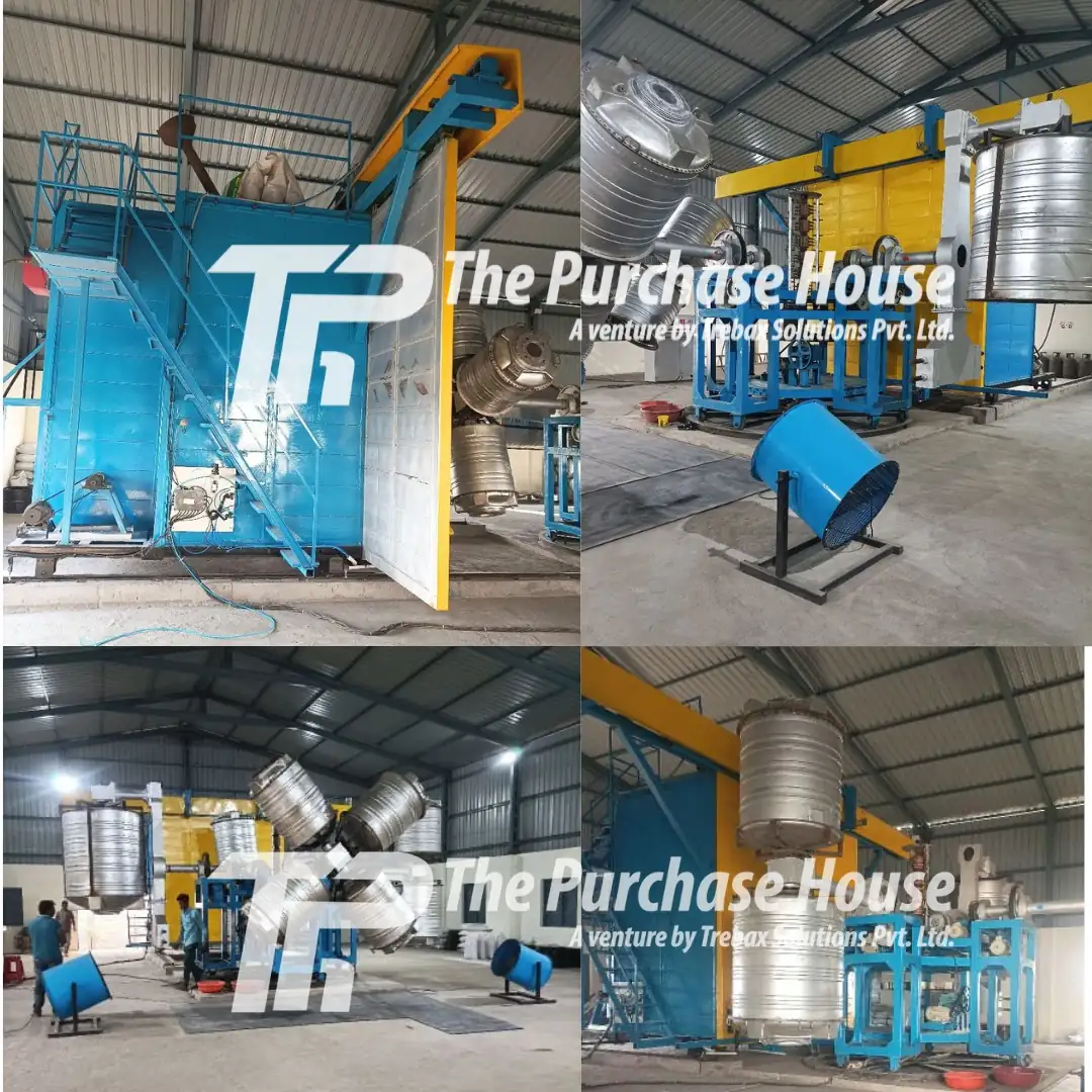 ROTOMOULD WATER STORAGE TANK MAKING PLANT