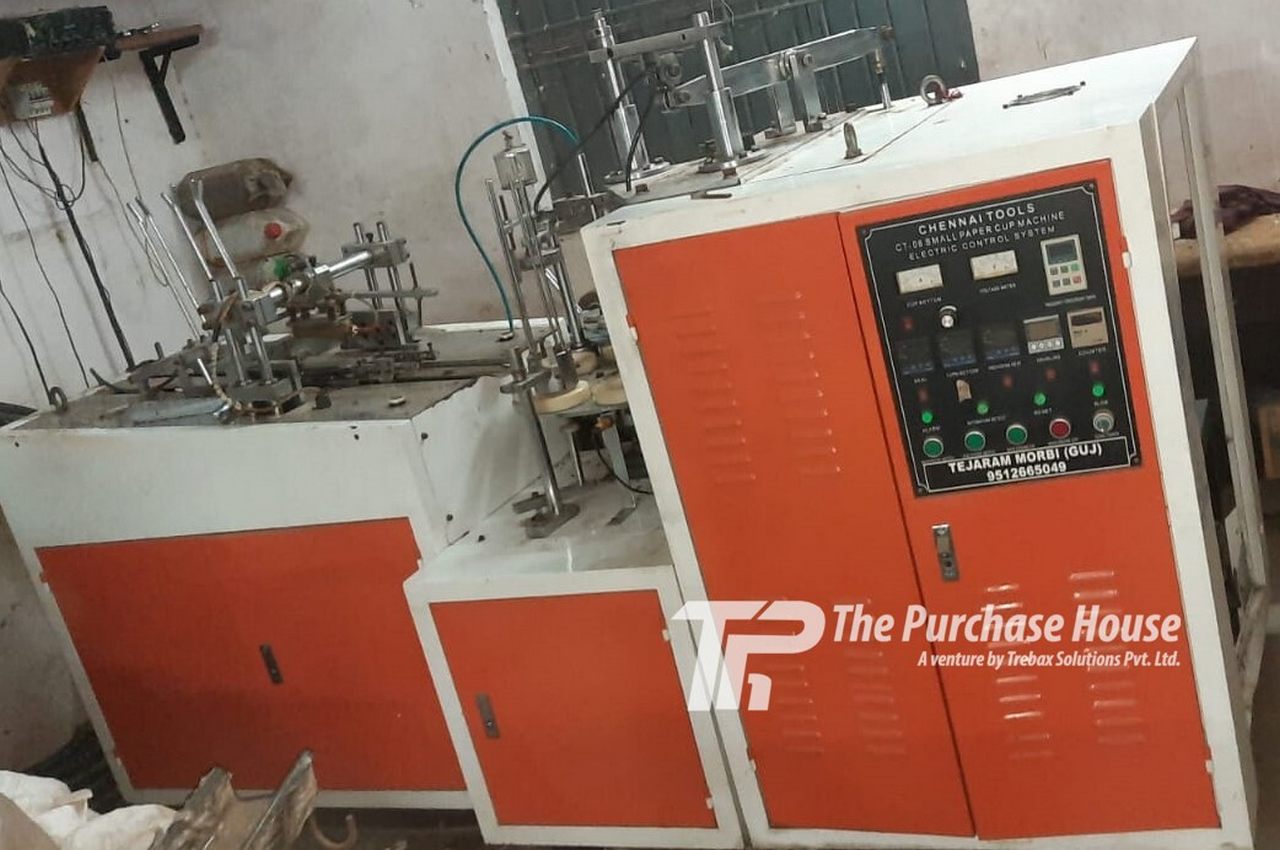 PAPER CUP MAKING MACHINE