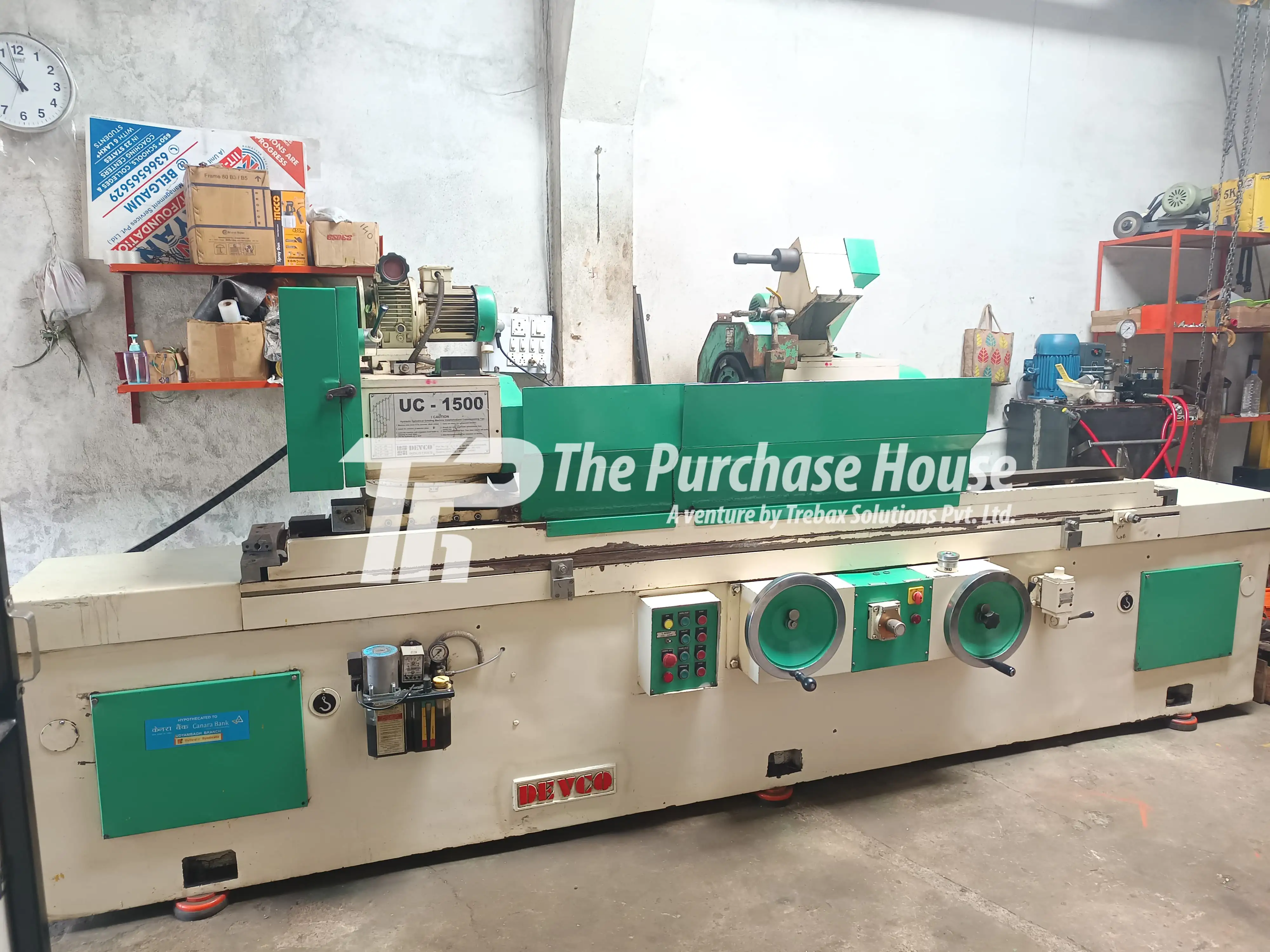 HYDRAULIC ID OD CYLINDRICAL GRINDER MACHINE