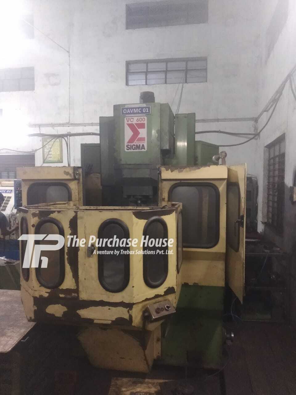 VERTICAL MACHINING CENTER WITH AUTOMATIC PALLET CHANGER (VMC)