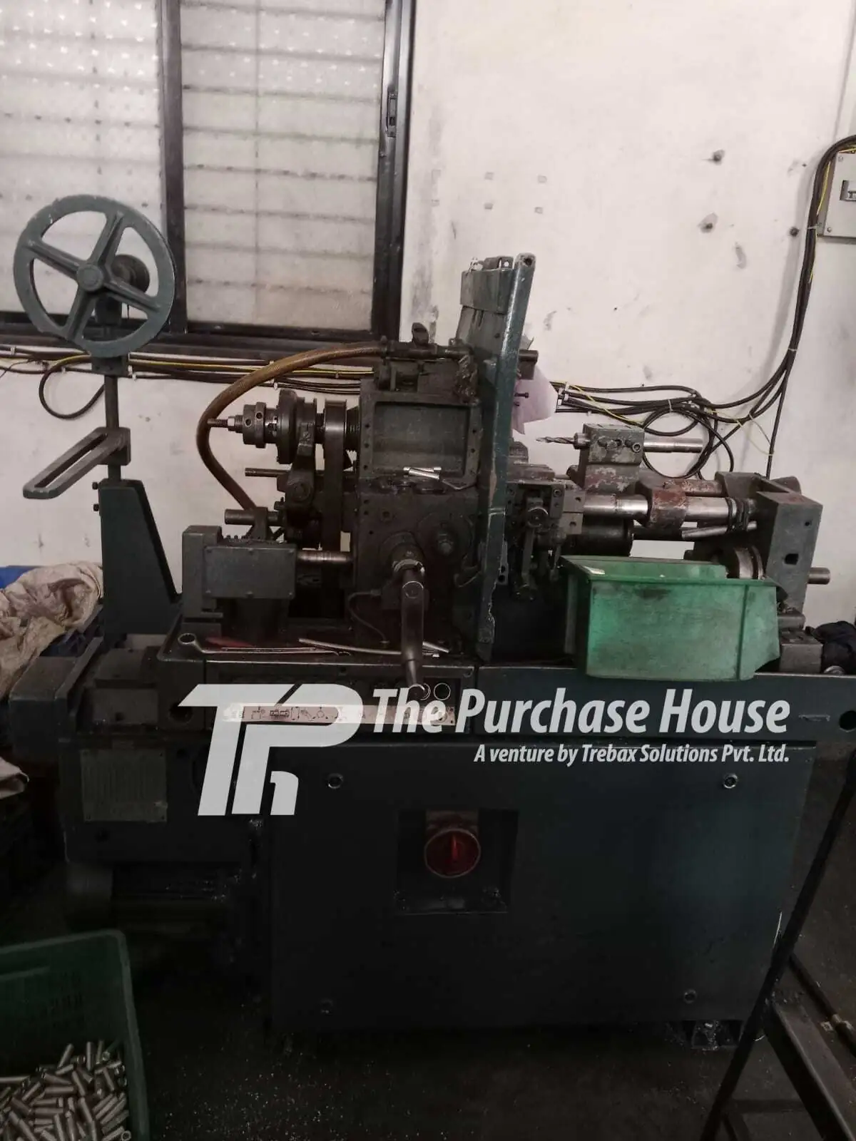 TRAUB MACHINE WITH INDEXING TURRET