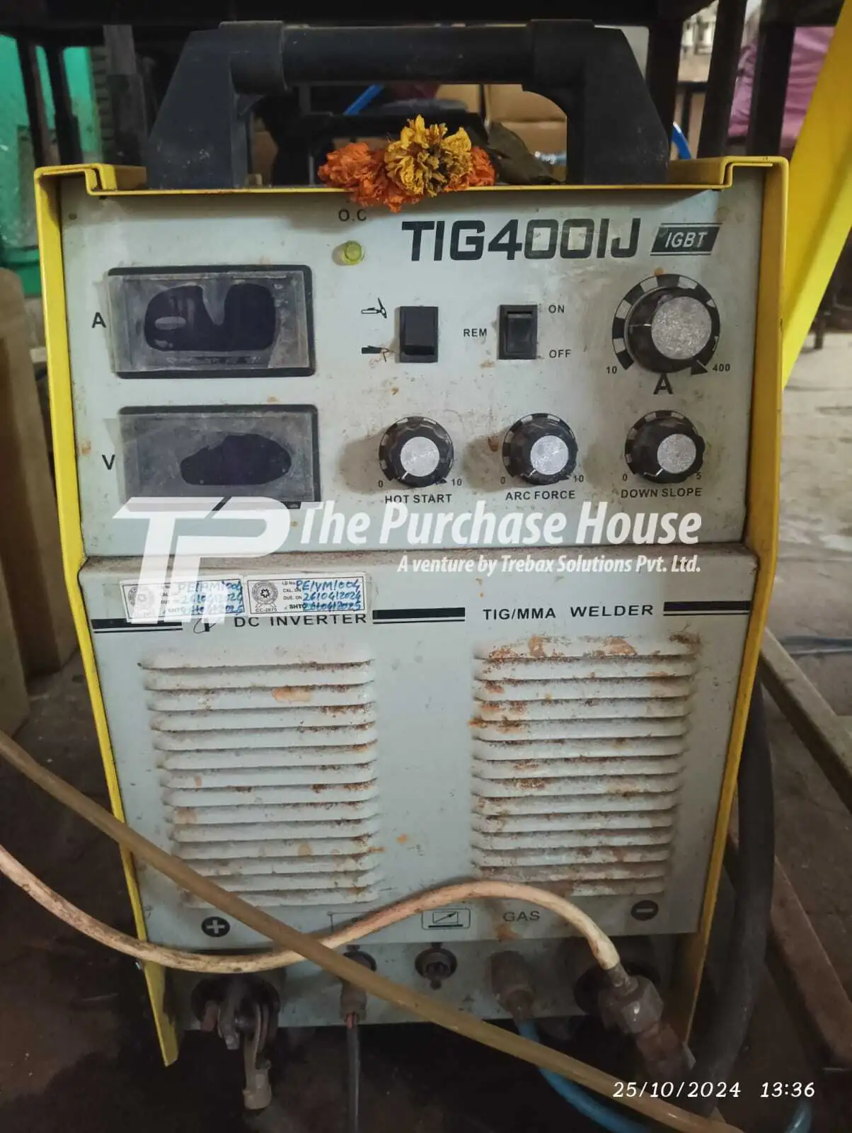 TIG welding machine for stainless steel and aluminum