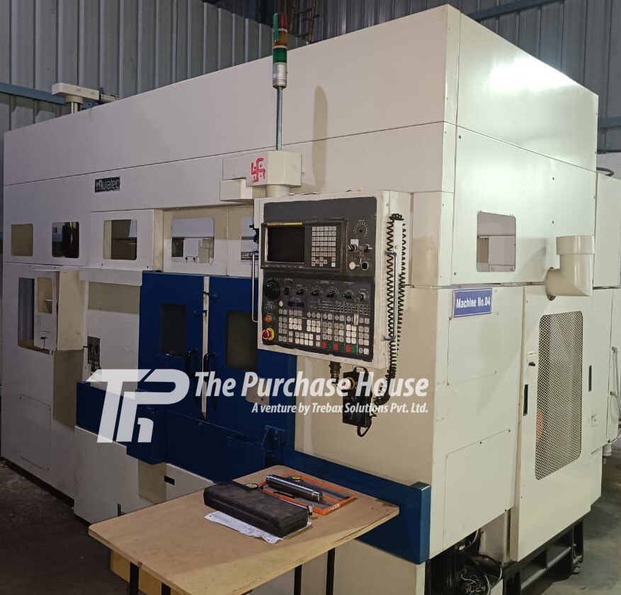TWIN SPINDLE CNC TURNING MACHINE