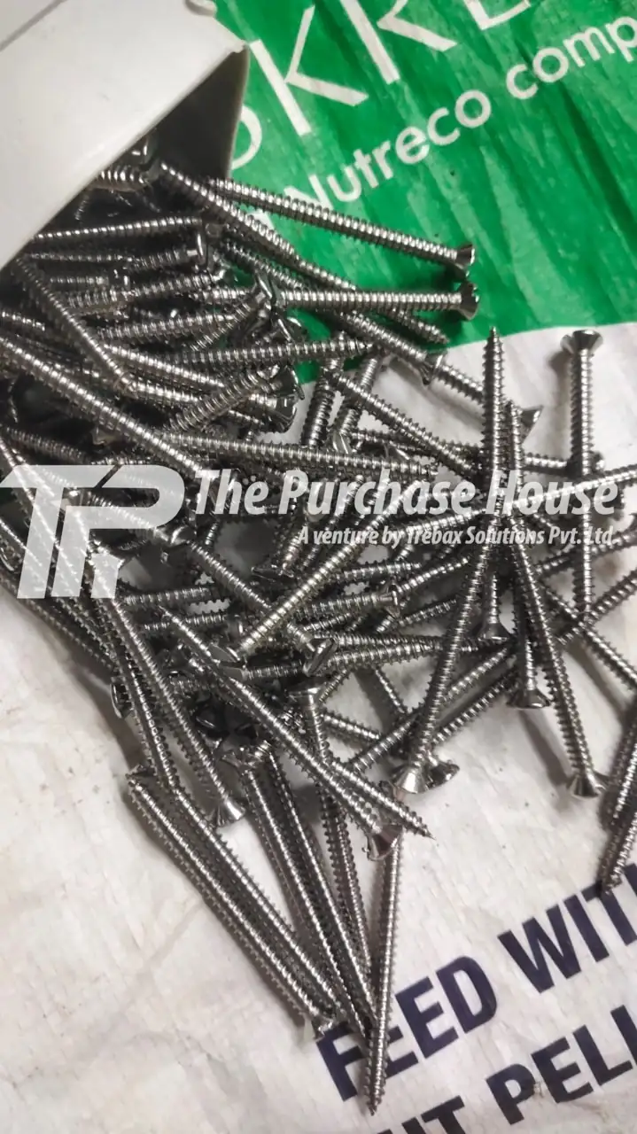 SS CSK  SELF TAPPING SCREW HEAD SLOTTED