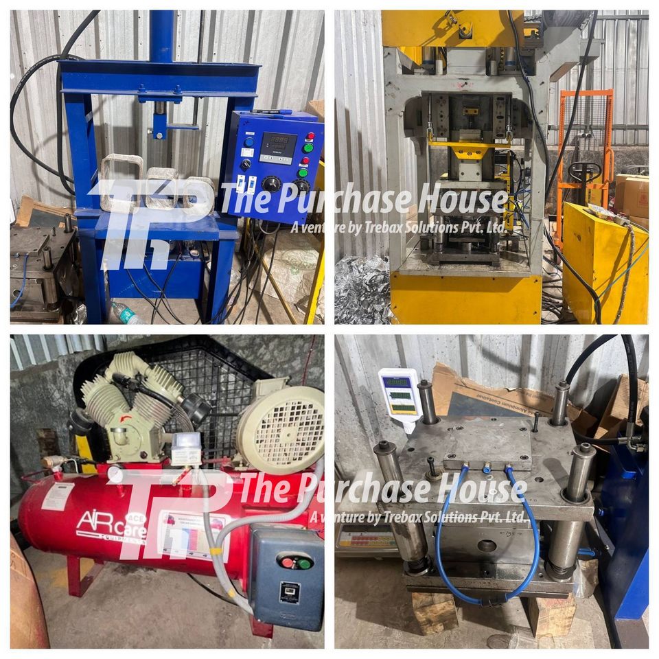 ALUMINIUM  FOIL CONTAINER MACHINE