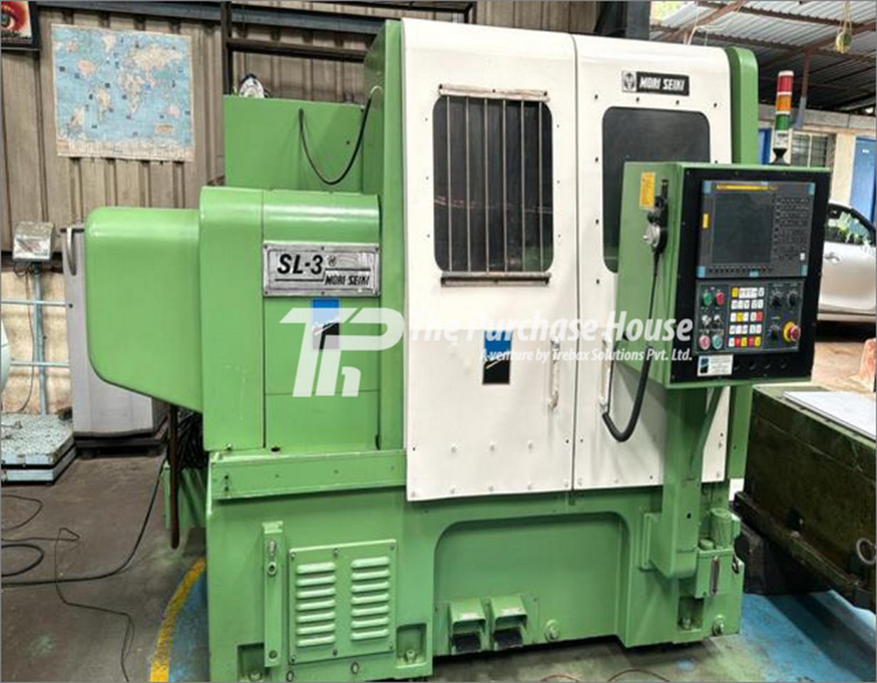 RETROFITTED CNC TURNING MACHINE