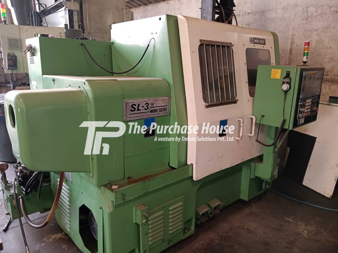 RETROFITTED CNC TURNING MACHINE