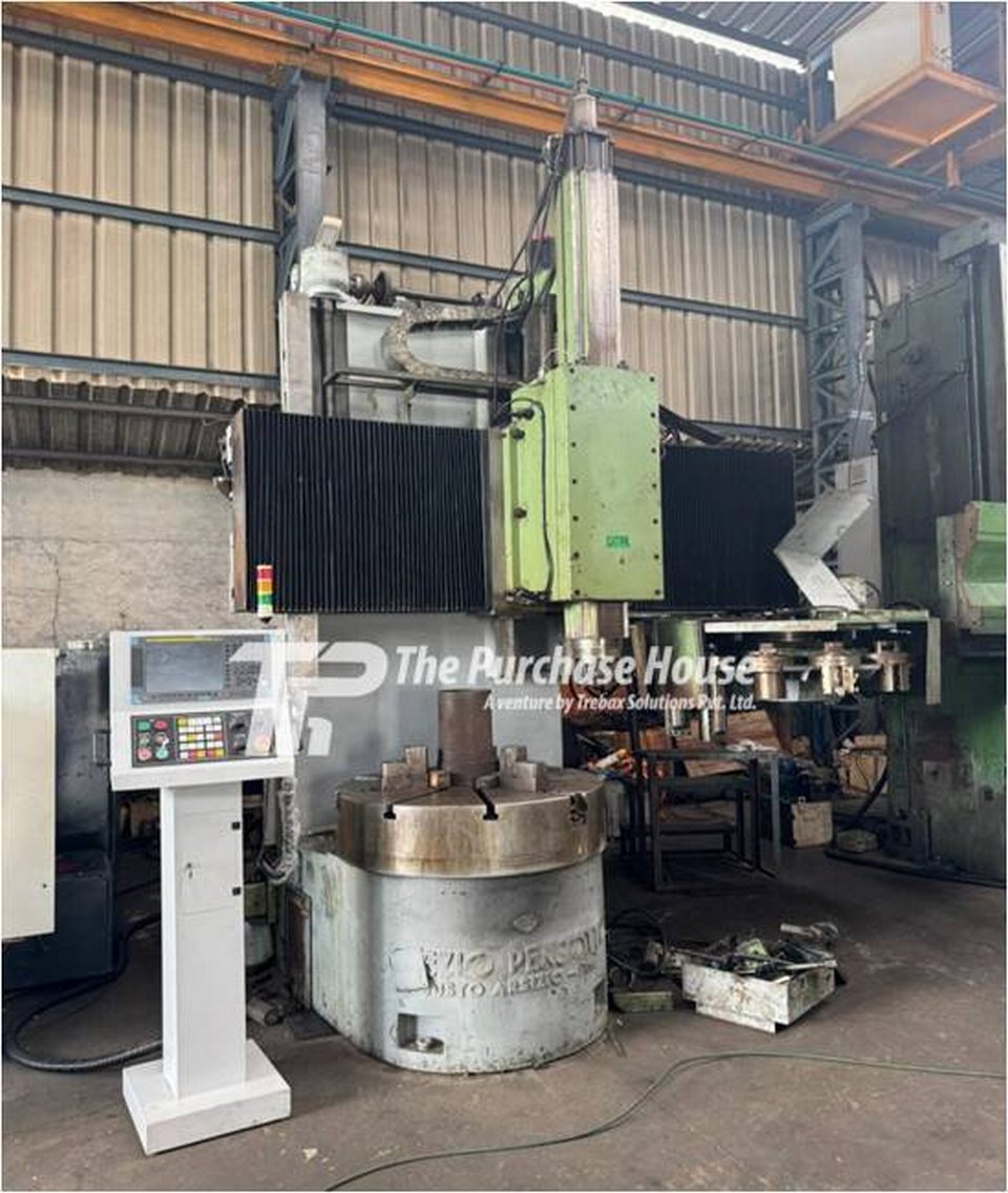 RETROFITTED CNC VERTICAL TURNING LATHE (VTL)