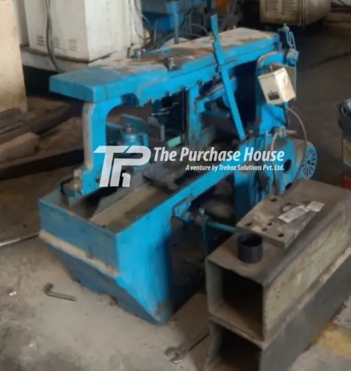 Hacksaw Machine for metal bar and pipe cutting