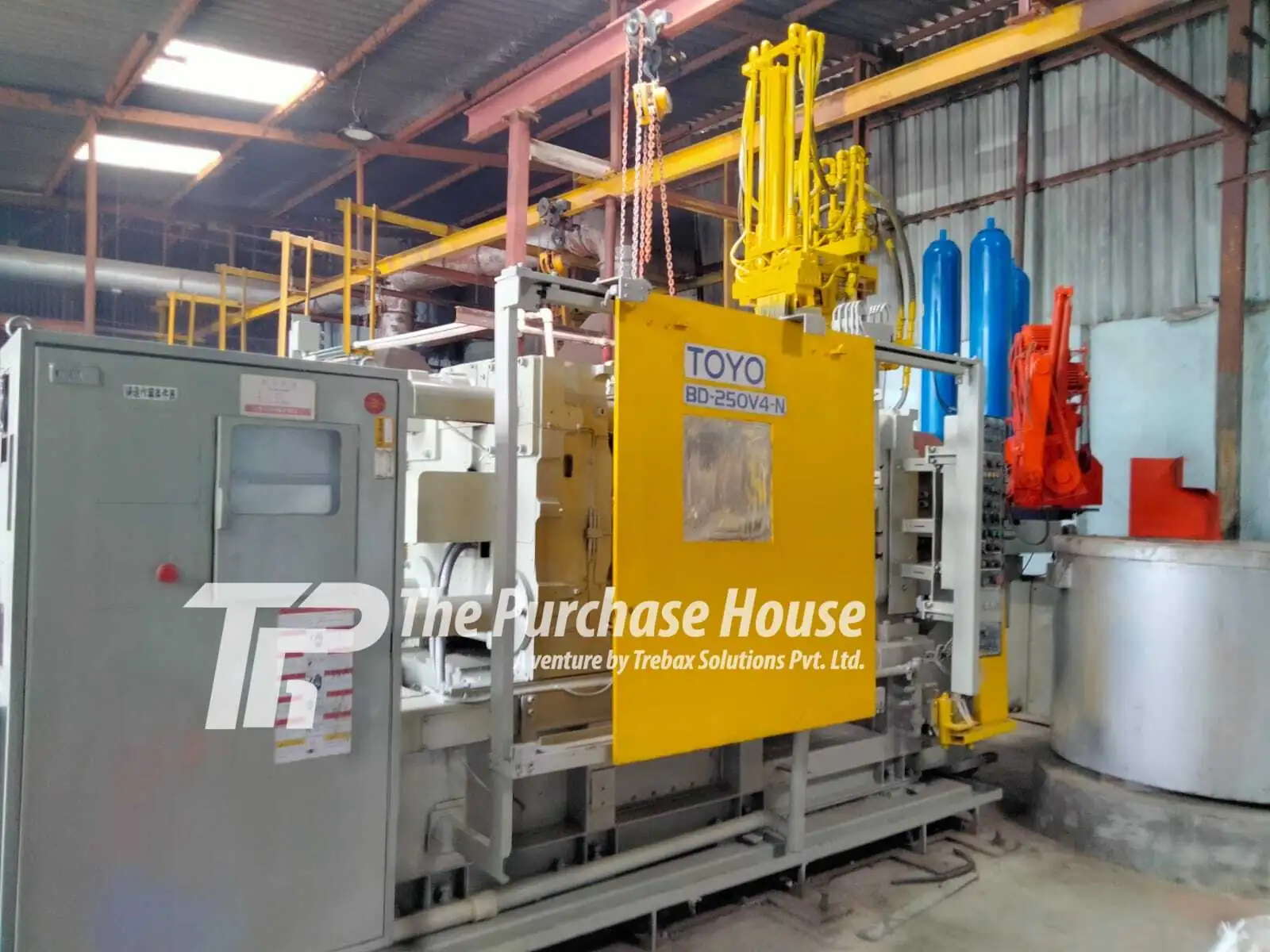 High Pressure Die Casting Machine Cold Chamber Used