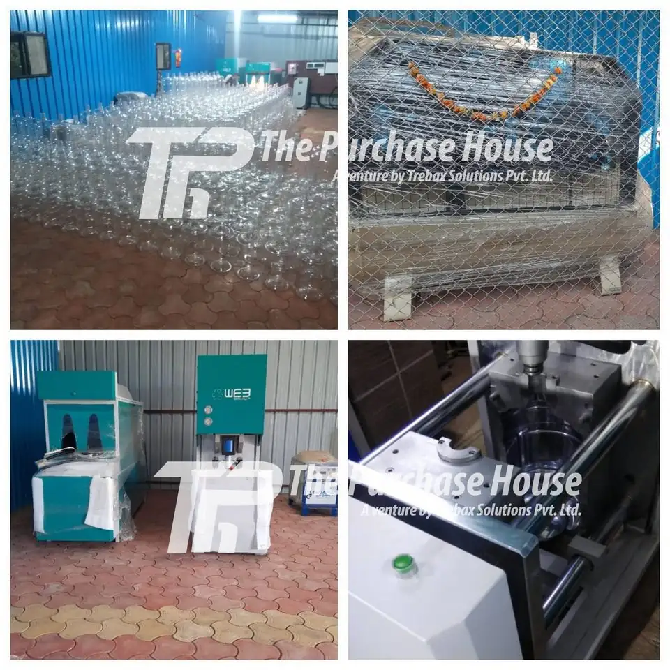 PET BLOWING MACHINE SETUP