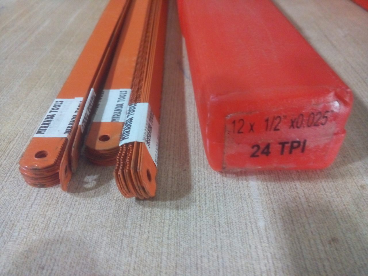 HSS HACKSAW BLADES