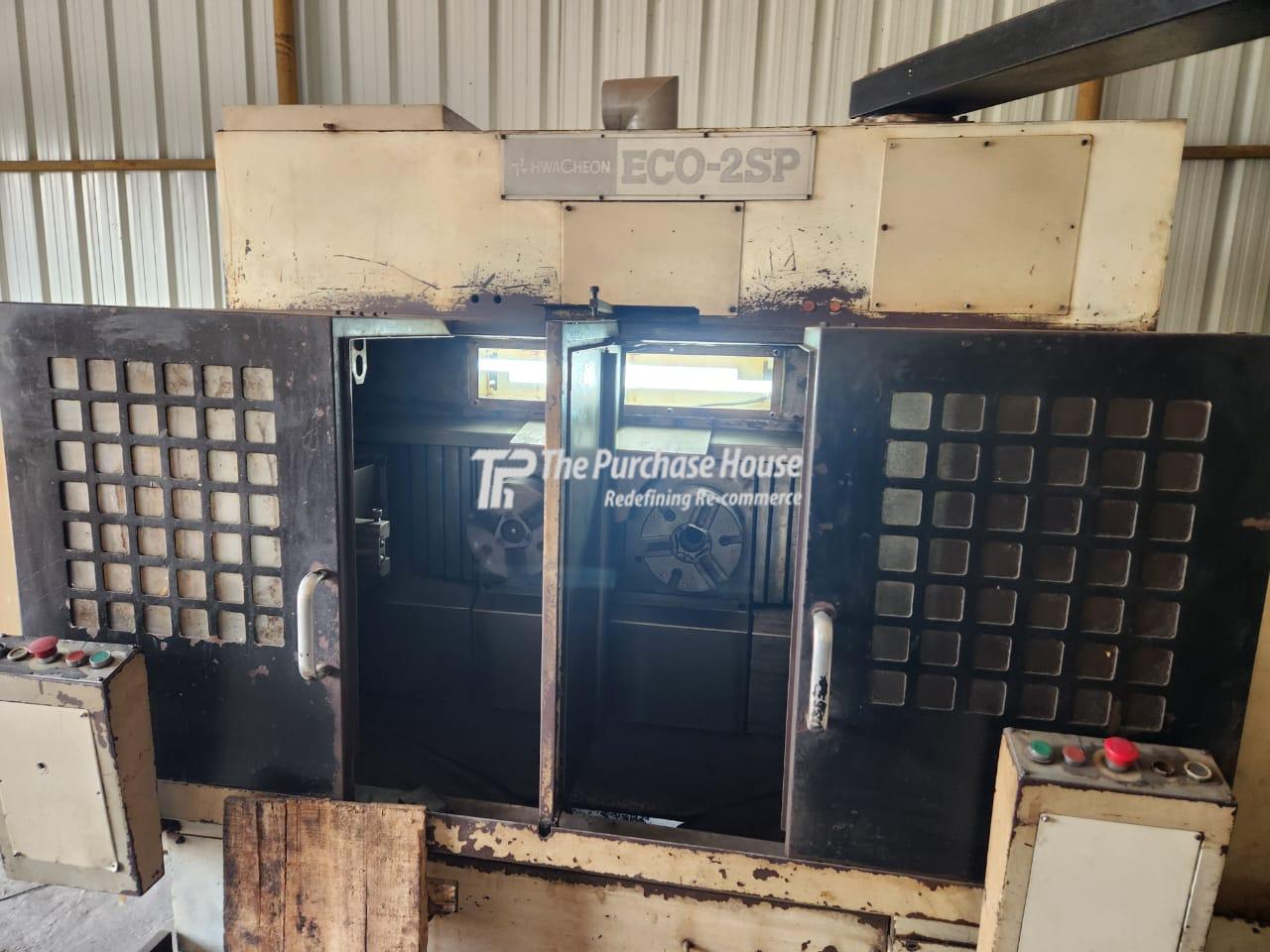 TWIN SPINDLE CNC TURNING MACHINE