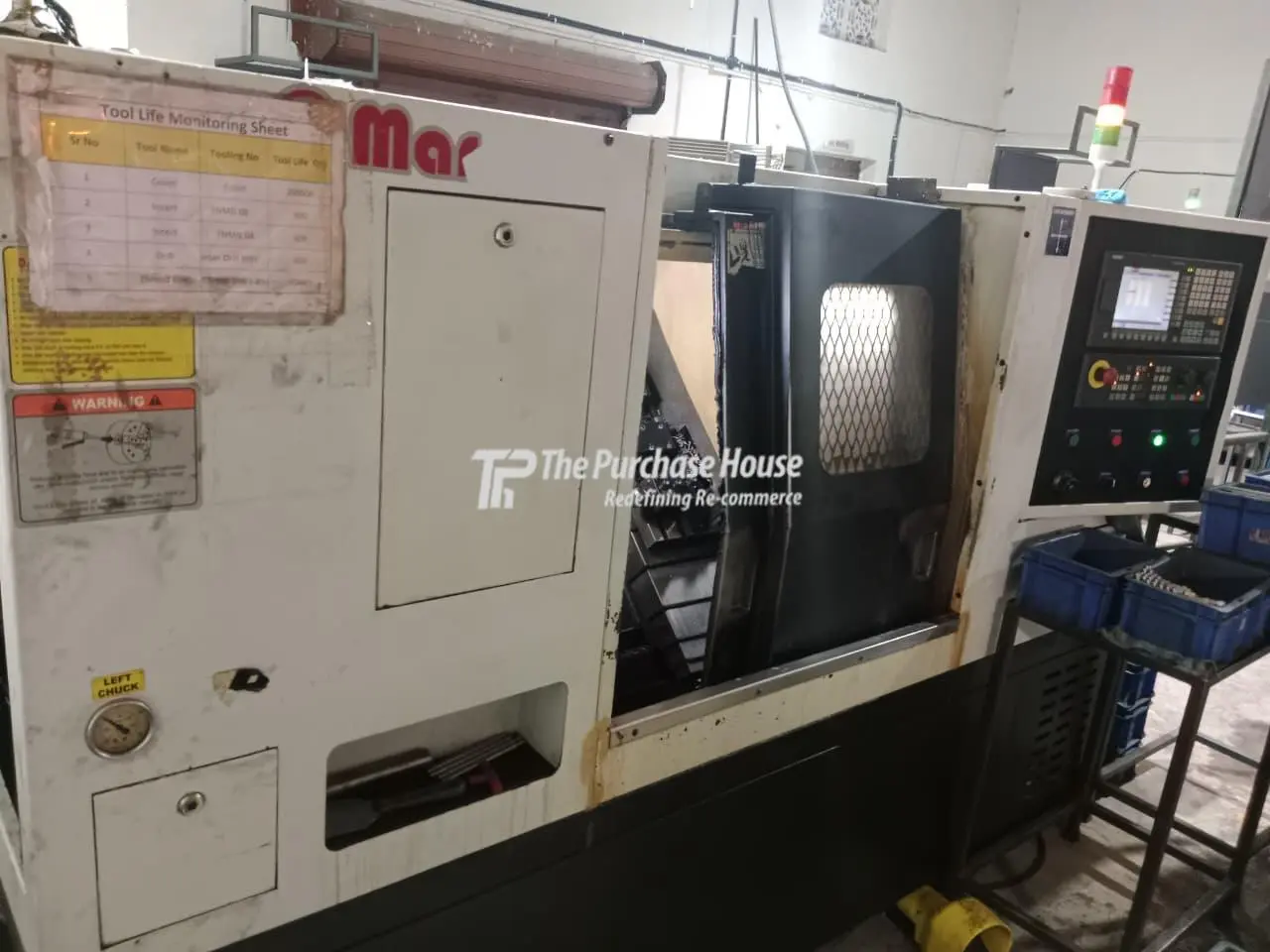 TWIN SPINDLE CNC TURNING MACHINE